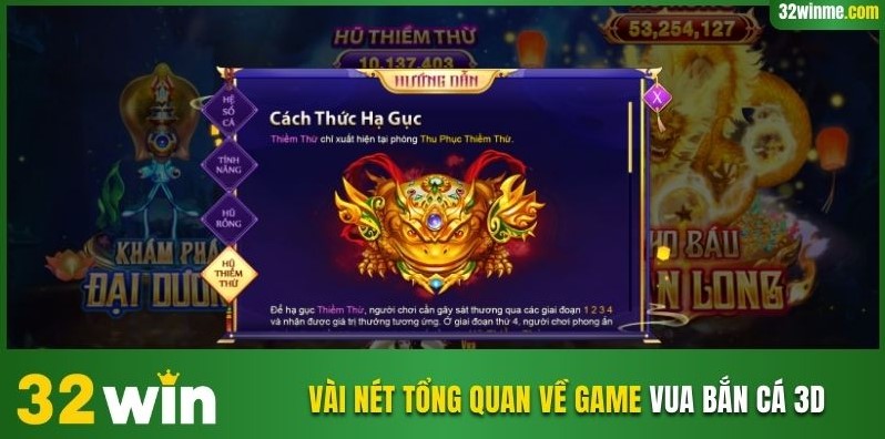 Vài nét tổng quan về game Vua bắn cá 3D